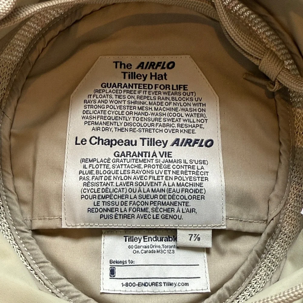 Light Beige Wide Brim Hat - Picture 3 of 6